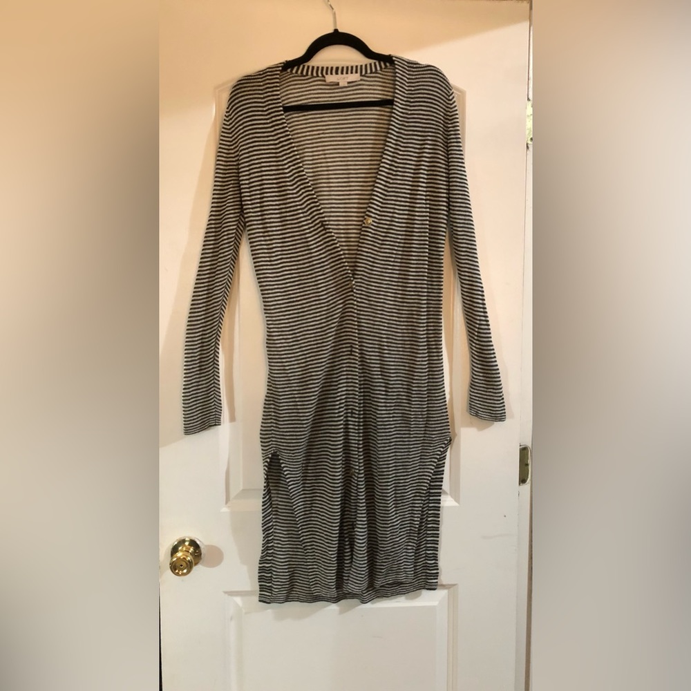 LOFT long sheer cardigan